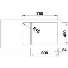 Кухонна мийка Blanco LEMIS XL 6 S-IF Compact (525111) полірована