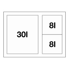 Система сортування відходів Blanco SELECT II XL 60/3 (526205)