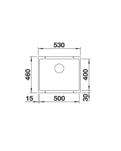 Кухонна мийка Blanco ROTAN 500-U (523076) білий