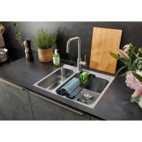 Кухонний змішувач Blanco JANDORA (526615) нержавіюча сталь