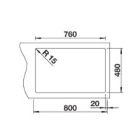 Кухонна мийка Blanco LEGRA 8 (526223) чорний