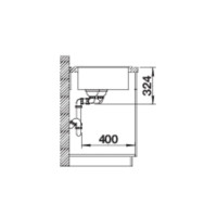 Кухонна мийка Blanco LEGRA 8 (526223) чорний