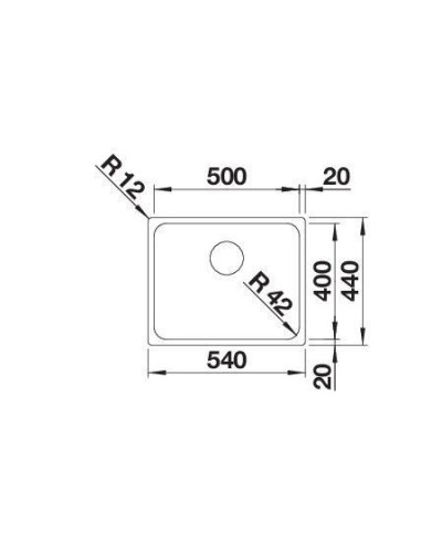 Кухонна мийка Blanco SOLIS 500-IF (526123)