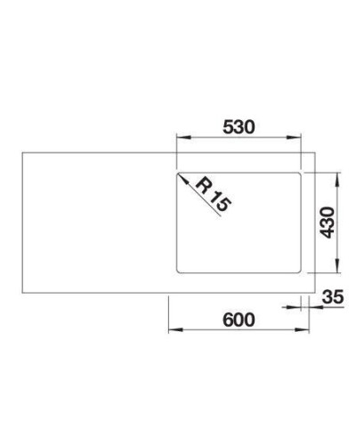 Кухонна мийка Blanco SOLIS 500-IF (526123)