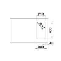Кухонна мийка Blanco SOLIS 180-IF (526114) полірована