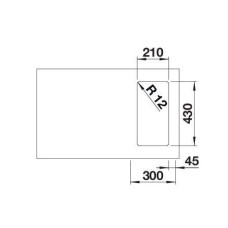 Кухонна мийка Blanco SOLIS 180-IF (526114) полірована