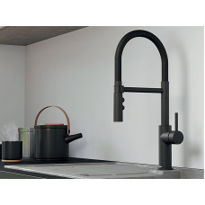 Кухонний змішувач Blanco CATRIS-S Flexo (525793) чорний матовий