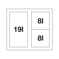 Система сортування відходів Blanco FLEXON II 50/3 Low (526640)