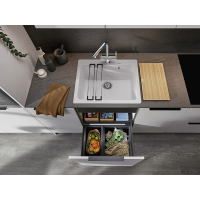 Система сортування відходів Blanco FLEXON II 60/2 Low (526641)