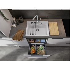 Система сортування відходів Blanco FLEXON II 60/2 Low (526641)