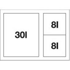 Система сортування відходів Blanco FLEXON II XL 60/3 Low (526643)