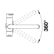 Кухонний змішувач Blanco TRIMA (526220) сірий беж