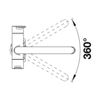 Кухонний змішувач Blanco TRIMA (526978) вулканічний сірий
