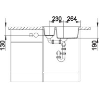 Кухонна мийка Blanco METRA 6 (527112) ніжний білий