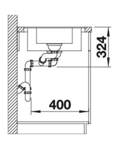 Кухонна мийка Blanco METRA 6S-F (527118) ніжний білий