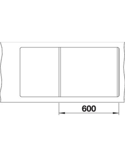 Кухонна мийка Blanco METRA 6S-F (527118) ніжний білий