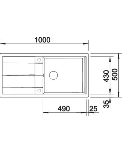 Кухонна мийка Blanco METRA XL 6S (527123) ніжний білий