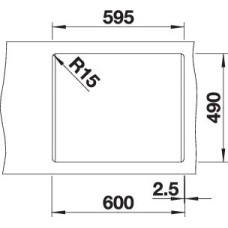 Кухонна мийка Blanco PLEON 6 (527137) ніжний білий