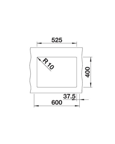 Кухонна мийка Blanco ROTAN 340/160-U (527144) ніжний білий