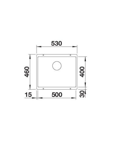 Кухонна мийка Blanco ROTAN 500-U (527146) ніжний білий
