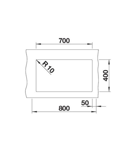 Кухонна мийка Blanco ROTAN 700-U (527147) ніжний білий