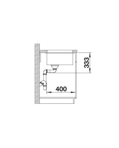 Кухонна мийка Blanco ROTAN 700-U (527147) ніжний білий