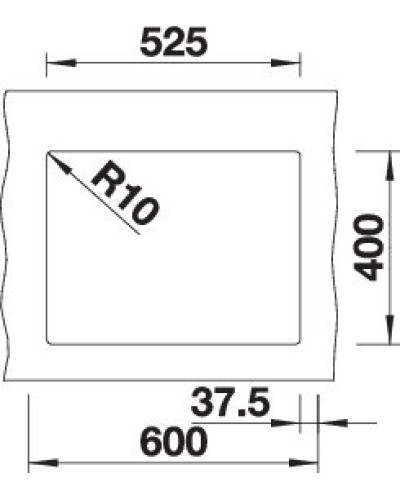 Кухонна мийка Blanco SUBLINE 340/160-U R (527162) ніжний білий