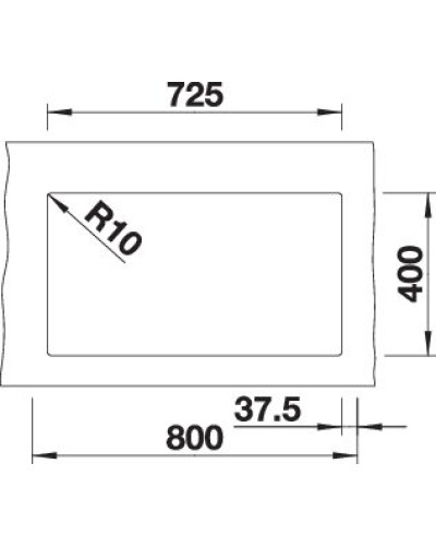 Кухонна мийка Blanco SUBLINE 350/350-U (527164) ніжний білий