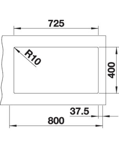 Кухонна мийка Blanco SUBLINE 430/270-U (527167) ніжний білий