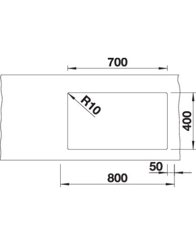 Кухонна мийка Blanco SUBLINE 700-U Level (527172) ніжний білий