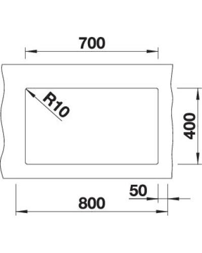 Кухонна мийка Blanco SUBLINE 700-U (527173) ніжний білий