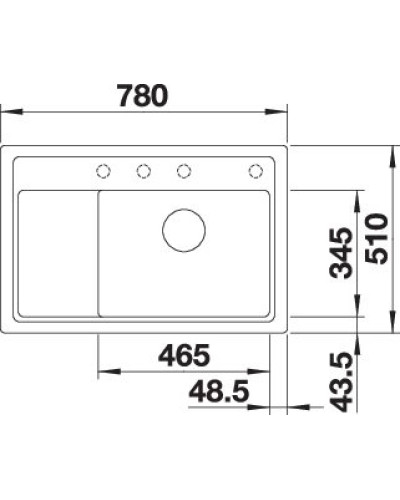 Кухонна мийка Blanco ZENAR XL 6S Compact (527185) ніжний білий