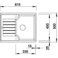 Кухонна мийка Blanco ZIA 40S (527195) ніжний білий