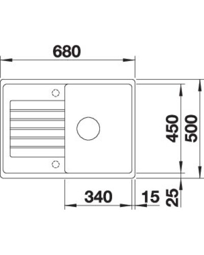 Кухонна мийка Blanco ZIA 45S compact (527197) ніжний білий