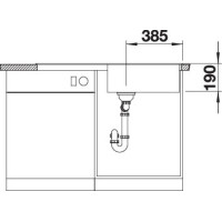 Кухонна мийка Blanco ZIA XL 6S (527217) ніжний білий