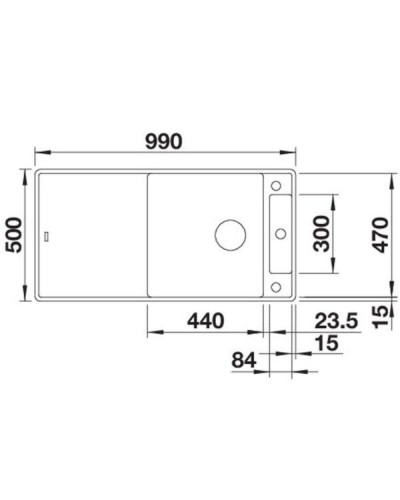 Кухонна мийка Blanco AXIA III XL 6S-F (527236) вулканічний сірий