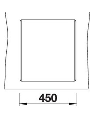 Кухонна мийка Blanco DALAGO 45-F (527243) вулканічний сірий