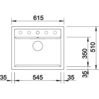 Кухонна мийка Blanco DALAGO 6 (527246) вулканічний сірий
