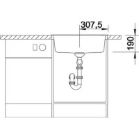 Кухонна мийка Blanco DALAGO 6 (527246) вулканічний сірий