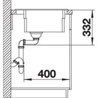 Кухонна мийка Blanco ETAGON 8 (527262) вулканічний сірий
