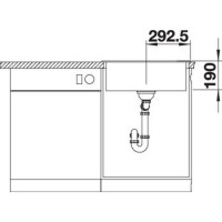 Кухонна мийка Blanco LEGRA 6 (527269) вулканічний сірий