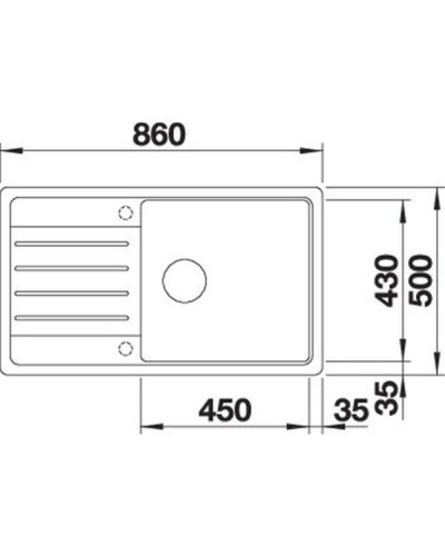 Кухонна мийка Blanco LEGRA XL 6S (527274) вулканічний сірий