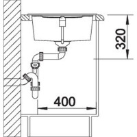 Кухонна мийка Blanco METRA XL 6S (527306) вулканічний сірий
