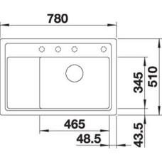 Кухонна мийка Blanco ZENAR XL 6S Compact (527368) вулканічний сірий