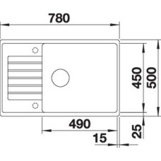 Кухонна мийка Blanco ZIA XL 6S COMPACT (527397) вулканічний сірий