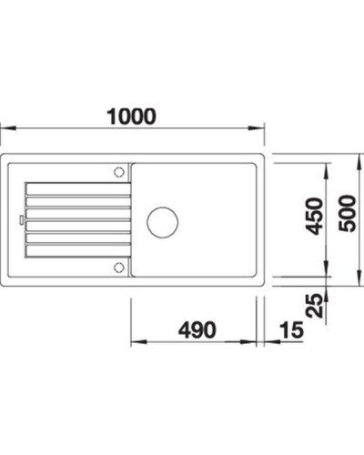 Кухонна мийка Blanco ZIA XL 6S (527400) вулканічний сірий