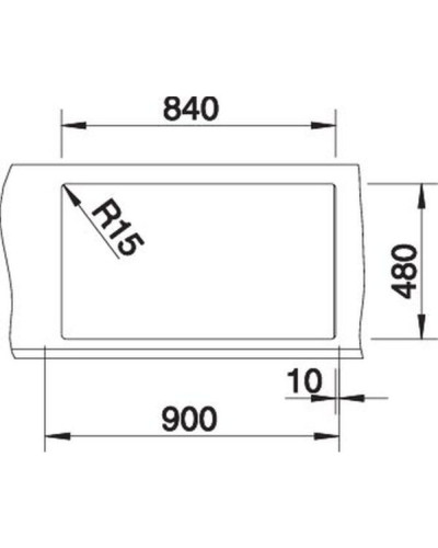 Кухонна мийка Blanco METRA 9 (527121) ніжний білий