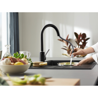 Кухонний змішувач Blanco MIDA-S (526968) ніжний білий