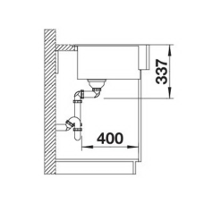 Кухонна мийка Blanco VINTERA XL 9-UF (526800) вулканічний сірий