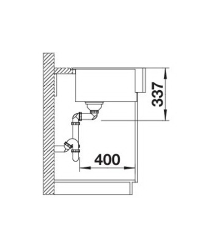 Кухонна мийка Blanco VINTERA XL 9-UF (526800) вулканічний сірий